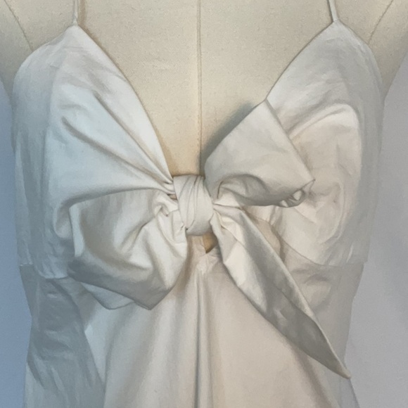 NWT SIMON MILLER x Mango Sol dress Macadamid size 6 - Picture 3 of 7